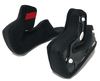 Nolan N60-6 Clima Comfort Kindkuddar,  svart-röd,  storlek 2XS för män