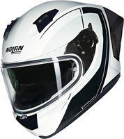 Nolan N60-6 Sport Mesmerico Hjälm,  svart-vit,  storlek M för män