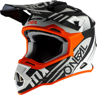 Oneal 2Series Spyde Motocross hjälm,  svart-vit-orange,  storlek XS