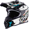 Oneal 2Series Villain Ungdom motocross hjälm Vit S