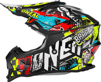 Oneal 2Series Wild Ungdom motocross hjälm Flerfärgad S