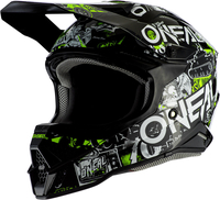 Oneal 3Series Attack 2.0 Motocross hjälm,  svart-gul,  storlek S