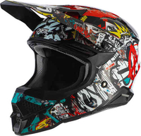 Oneal 3Series Rancid 2.0 Motocross hjälm Flerfärgad L