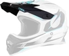 Oneal 3Series Riff Hjälm sköld Svart Vit en storlek