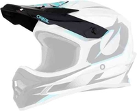 Oneal 3Series Riff Hjälm sköld Svart Vit en storlek