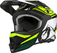 Oneal 3Series Stardust Motocross hjälm,  svart-vit-gul,  storlek L