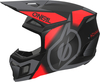 Oneal 3SRS Vision Motocross hjälm,  svart-grå-röd,  storlek XL för män