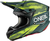 Oneal 5Series Polyacrylite Covert Motocross Hjälm Grå Gul S