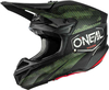 Oneal 5Series Polyacrylite Covert Motocross Hjälm Svart Grön XS