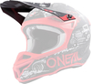 Oneal 5Series Polyacrylite HR Hjälm Peak,  svart-röd för män