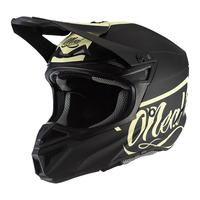 Oneal 5Series Polyacrylite Reseda Motocross hjälm,  svart,  storlek M