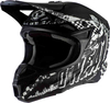 Oneal 5Series Polyacrylite Rider Motocross hjälm Svart Vit XL