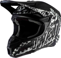 Oneal 5Series Polyacrylite Rider Motocross hjälm Svart Vit XL