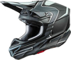 Oneal 5Series Polyacrylite Sleek Motocross Hjälm Svart Grå XL