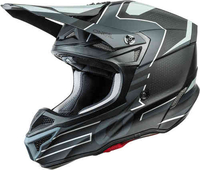 Oneal 5Series Polyacrylite Sleek Motocross Hjälm Svart Grå XL
