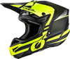 Oneal 5Series Polyacrylite Sleek Motocross hjälm,  svart-gul,  storlek 2XL
