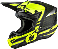 Oneal 5Series Polyacrylite Sleek Motocross hjälm,  svart-gul,  storlek 2XL