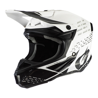 Oneal 5Series Polyacrylite Trace Motocross hjälm,  svart-vit,  storlek XS