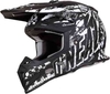 Oneal 5Series Rider Motocross hjälm Svart Vit 2XL