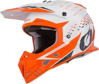 Oneal 5Series Trace Motocross hjälm,  vit-orange,  storlek S