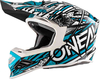 Oneal 8Series Synthy Motocross Hjälm Blå M