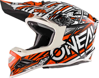 Oneal 8Series Synthy Motocross Hjälm Orange 2XL