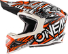 Oneal 8Series Synthy Motocross Hjälm Orange XS