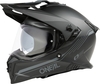 Oneal A-SRS Solid Motocross hjälm,  svart,  storlek XS för män