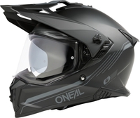 Oneal A-SRS Solid Motocross hjälm,  svart,  storlek XS för män