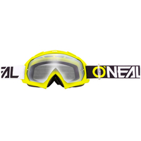 Oneal B-10 Twoface Motocross Glasögon Svart Gul en storlek