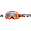 Oneal B-10 Twoface Motocross Glasögon Svart Orange en storlek