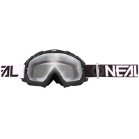 Oneal B-10 Twoface Motocross Glasögon Svart Vit en storlek
