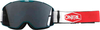 Oneal B-20 Plain Motocross Goggles Vit Röd