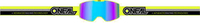 Oneal B-20 Proxy Motocross Goggles - Speglade Svart Gul en storlek