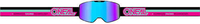 Oneal B-20 Proxy Motocross Goggles - Speglade Svart Rosa en storlek