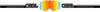Oneal B-20 Proxy Motocross Goggles - Speglade Svart Vit en storlek