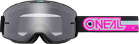 Oneal B-20 Proxy Motocross Goggles - Tonade Svart Rosa en storlek