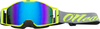 Oneal B-30 Reseda Motocross Goggles Grå Gul en storlek