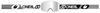 Oneal B-50 Force Silver Mirror Motocross Glasögon Svart Vit en storlek