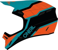 Oneal Backflip Strike Nedförsbacke Hjälm,  svart-orange,  storlek 2XL