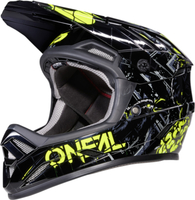 Oneal Backflip Zombie Nedförsbacke Hjälm,  svart-gul,  storlek 2XS 53 54