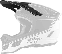 Oneal Blade Charger Hjälm sköld Svart Vit en storlek