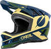 Oneal Blade Polyacrylite ACE Downhill hjälm Grön Blå L