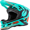 Oneal Blade Polyacrylite ACE Downhill hjälm Svart Grön Orange L