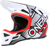 Oneal Blade Polyacrylite Delta Downhill hjälm Vit Röd M