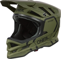 Oneal Blade Polyacrylite Strike Downhill Hjälm,  svart-grön,  storlek S för män