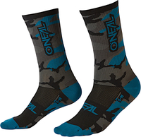Oneal Camo V.22 MTB sockor,  grå-blå,  storlek 39 42