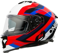 Oneal Challenger EXO V.25 Hjälm,  vit-röd-blå,  storlek 2XL för män