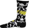 Oneal Crew Crossbones Motocross Strumpor Svart Grå Gul 39 40 41 42