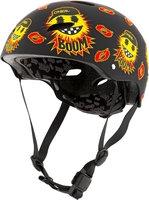 Oneal Dirt Lid Emoji Cykelhjälm för ungdomar,  svart-röd-gul,  storlek L